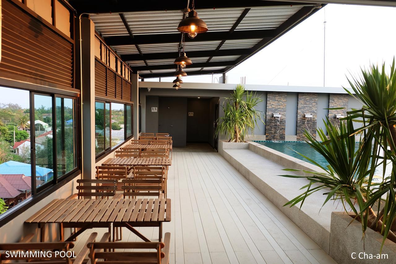 C Cha-Am Hotel Exterior foto